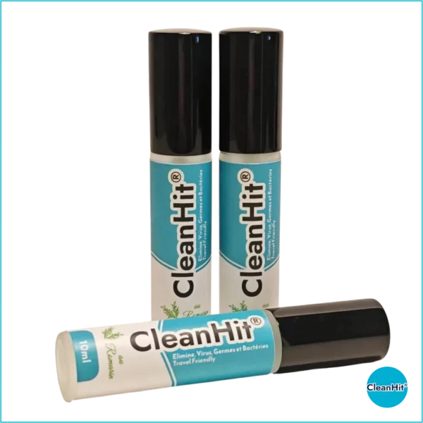 Pack Trio CleanHit® Noir - 3 Sprays Désinfectants. Le Pack Trio CleanHit® Noir représente notre offre la plus avantageuse pour les familles, utilisateurs intensifs et acheteurs malins.