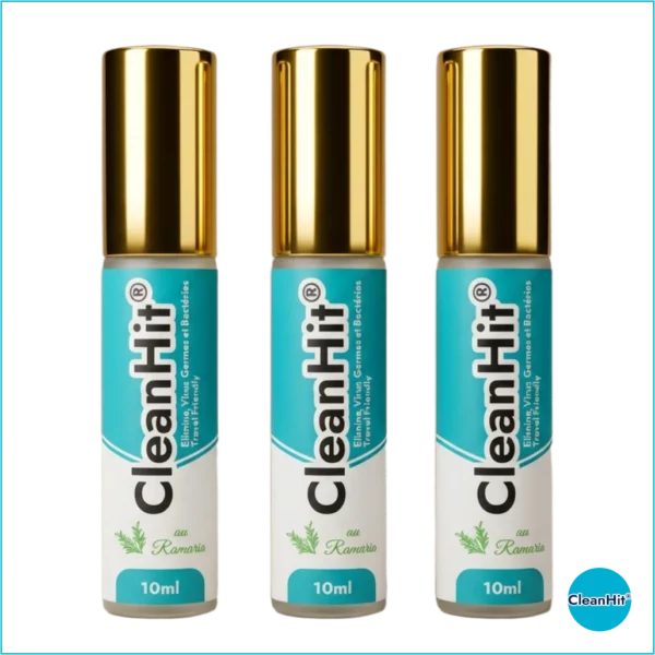 Pack Trio CleanHit® Or - 3 Sprays Désinfectants. Le Pack Trio CleanHit® Or représente notre offre la plus avantageuse pour les familles, utilisateurs intensifs et acheteurs malins.